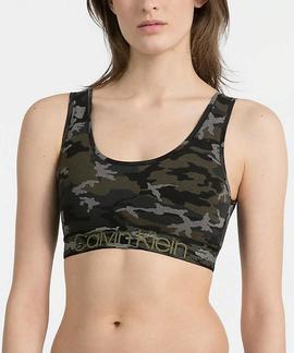 UNLINED BRALETTE 8VX CAMO BLACK