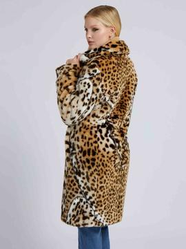 DILETTA COAT MULTI SIZE LEOPARD