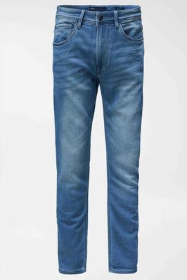 PANTALÓN VAQUERO SLIM FIT PREMIUM FLEX EN DENIM AZUL