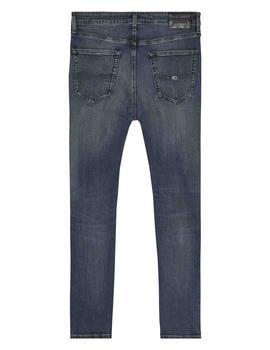 PANTALÓN VAQUERO SLIM TAPERED FIT DF1263 DENIM AZUL