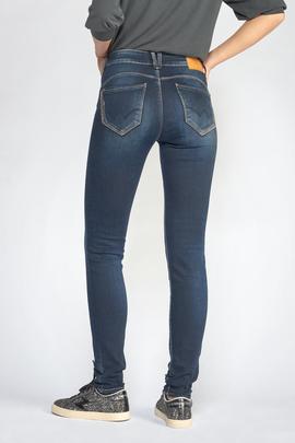 PANTALÓN VAQUERO HIGH RISE SLIM FIT HAGEN DENIM AZUL