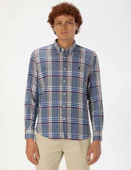 CAMISA FRANELA TRIPLE CROSS CUADROS MULTICOLOR