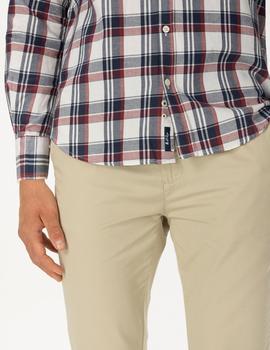 CAMISA FRANELA DOUBLE HIGH CUADROS MULTICOLOR