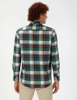 CAMISA MULTI COLORS FLANNEL CUADROS VERDES MULTICOLOR