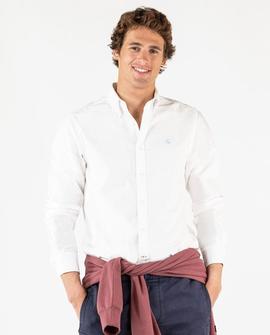 CAMISA LISA OXFORD BLANCO