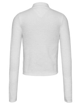 JERSEY ACANALADO CUELLO CISNE CRUDO