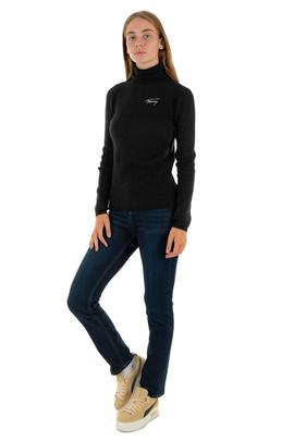 JERSEY ACANALADO CUELLO CISNE NEGRO