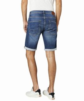 BERMUDA VAQUERA TRACK SHORT REGULAR FIT CF6 GYMDIGO DENIM