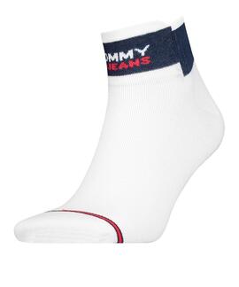 CALCETINES BAJOS UNISEX TOMMY JEANS 1 PACK BLANCOS