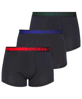 BOXER 3 PACK TRUNK VERDE / AZUL / ROJO