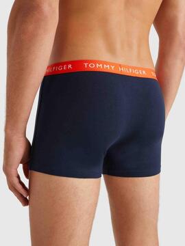 BOXER 3 PACK TRUNK  AZUL MARINO