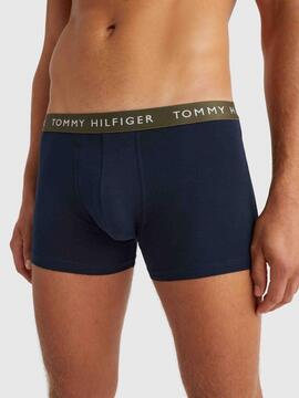 BOXER 3 PACK TRUNK  AZUL MARINO