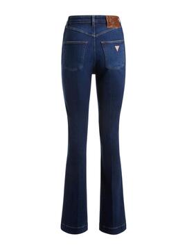 PANTALÓN VAQUERO ACAMPANADO POP 70S FLARE EN DENIM AZUL