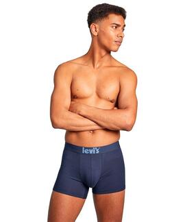 LEVI'S® MEN POSTER LOGO AOP BOXER BRIEF 2 PACK BLUE COMBO