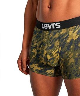 LEVI'S® MEN APACHE CAMOU AOP BOXER BRIEF 2 PACK KHAKI