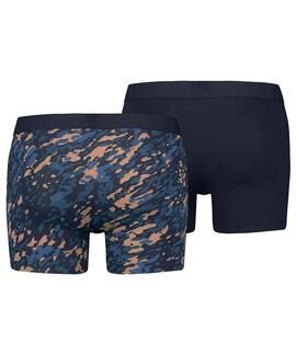 LEVI'S® MEN APACHE CAMOU AOP BOXER BRIEF 2 PACK NAVY