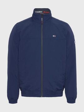 CAZADORA BOMBER ACOLCHADA TJM ESSENTIAL PADDED AZUL MARINO