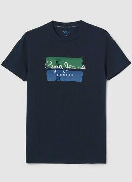 CAMISETA SANTINO AZUL MARINO