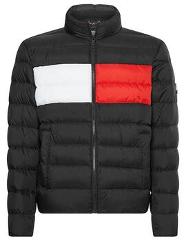 TJM ESSENTIAL FLAG DOWN JACKET BLACK