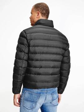 TJM ESSENTIAL FLAG DOWN JACKET BLACK