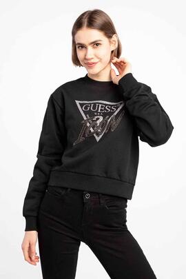 CN ICON SWEATSHIRT JET BLACK