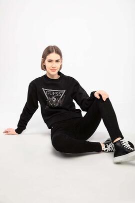 CN ICON SWEATSHIRT JET BLACK