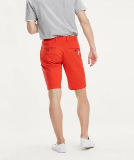 TJM ESSENTIAL CHINO SHORT FLAME SCARLET