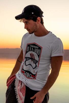 CAMISETA DE HOMBRE TROOPER BLANCA