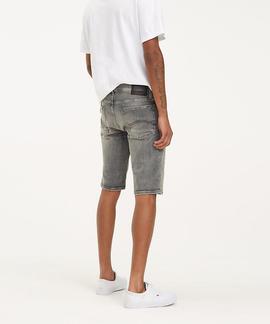 BERMUDA VAQUERA RONNIE SHORT REGULAR FIT EN DENIM GRIS