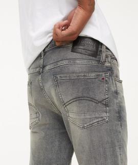 BERMUDA VAQUERA RONNIE SHORT REGULAR FIT EN DENIM GRIS