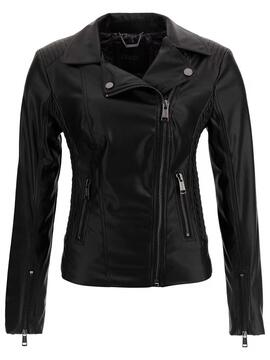 CHAQUETA GALENE JACKET DE ECOPIEL NEGRA