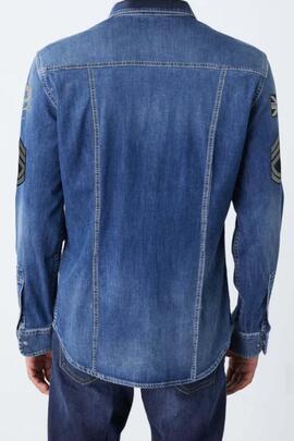 CAMISA VAQUERA HOMBRE PILOT DENIM