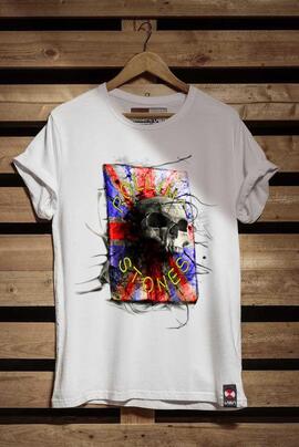 CAMISETA DE HOMBRE ROLL BLANCA