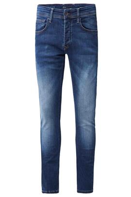 PANTALÓN VAQUERO SKINNY FIT EN DENIM AZUL OSCURO