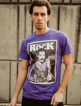 CAMISETA UNISEX FREDDIE MERCURY VIOLETA