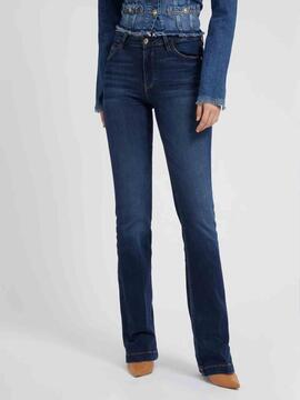 PANTALÓN VAQUERO SEXY BOOTCUT EN DENIM AZUL