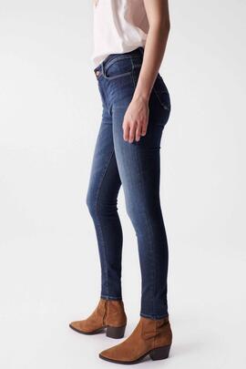 PANTALÓN VAQUERO DESTINY SKINNY FIT EN DENIM AZUL OSCURO