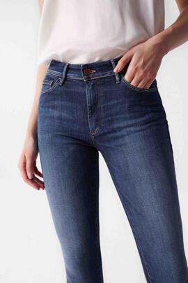 PANTALÓN VAQUERO DESTINY SKINNY FIT EN DENIM AZUL OSCURO