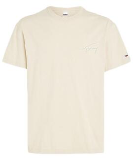 CAMISETA CLASSIC SIGNATURE TEE BEIGE