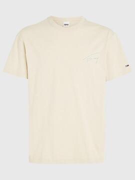 CAMISETA CLASSIC SIGNATURE TEE BEIGE