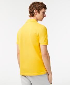 POLO LACOSTE SLIM FIT C7T AMARILLO MOSTAZA