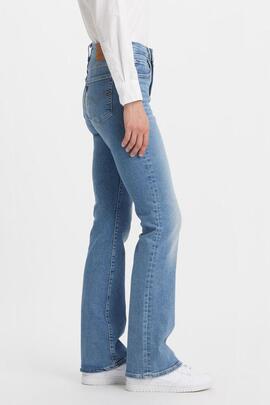 PANTALÓN VAQUERO 725™ BOOTCUT DE TIRO ALTO BLUE WAVE