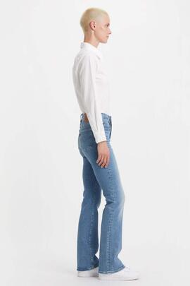 PANTALÓN VAQUERO 725™ BOOTCUT DE TIRO ALTO BLUE WAVE