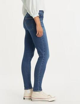 PANTALÓN VAQUERO 721 SKINNY DE TIRO ALTO BLUE WAVE MID