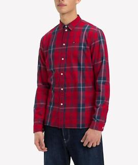 TJM ESSENTIAL BIG CHECK SHIRT SAMBA / MULTI