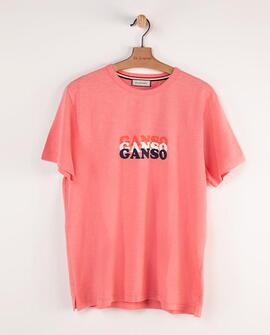 CAMISETA ESTAMPADA GANSO CORAL