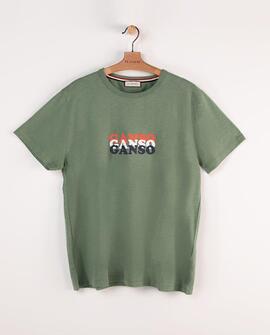 CAMISETA ESTAMPADA GANSO VERDE