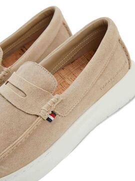 NAUTICOS TOMMY HILFIGER HYBRID LOAFER BEIGE