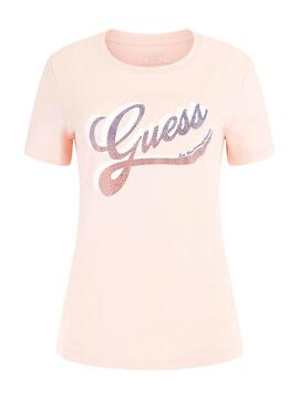 CAMISETA SHADED LOGO ROSA