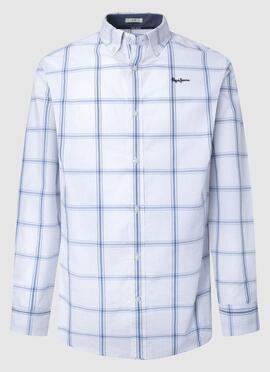 CAMISA POPELÍN LORIAN SLIM FIT BLANCA